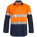 WS3072 Hi Vis Industrial Tape Shirt L/S