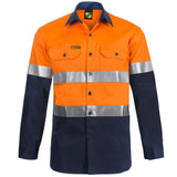 WS3028 Hi Vis Industrial Tape Shirt L/S