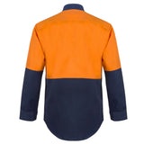 WS3022 Hi Vis Cotton Drill Shirt L/S