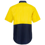 WS3023 Hi Vis Cotton Drill Shirt S/S