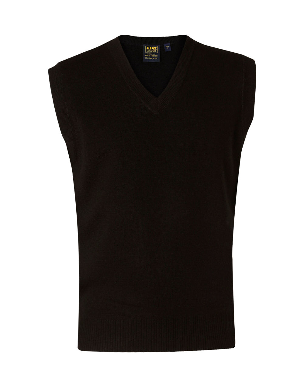 WJ02 - Unisex Wool/Acrylic V-Neck Vest