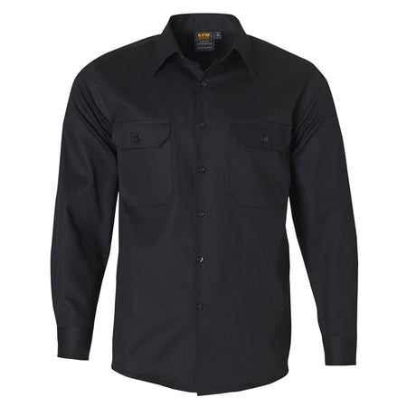 WT04 -  Cotton Drill Work Shirt