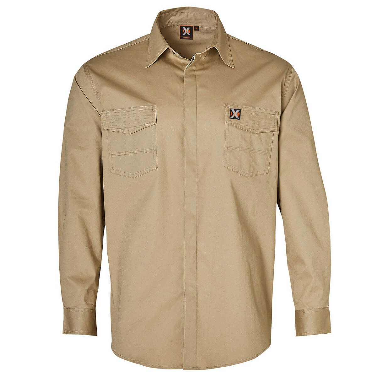 WT10 - Urban Stretch Work Shirt With Double Flap Pockets
