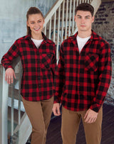 WT11 - Unisex Classic Flannel Plaid Shirt