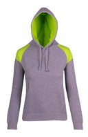 F303UN Team Ladies/Juniors Shoulder Contrast Panel Hoodie