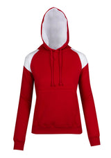 F303UN Team Ladies/Juniors Shoulder Contrast Panel Hoodie