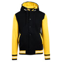 F907HB Hooded Varsity Jacket