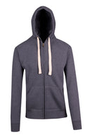 F909HZ Mens Brushed Heavy Zip Fleece Hoodie