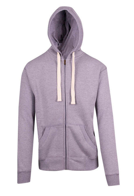 F909HZ Mens Brushed Heavy Zip Fleece Hoodie