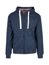 F909HZ Mens Brushed Heavy Zip Fleece Hoodie