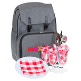 Deluxe Picnic Backpack - Printed