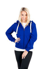 FZ99UN Ladies/Junior Heavy Zip Fleece Hoodie