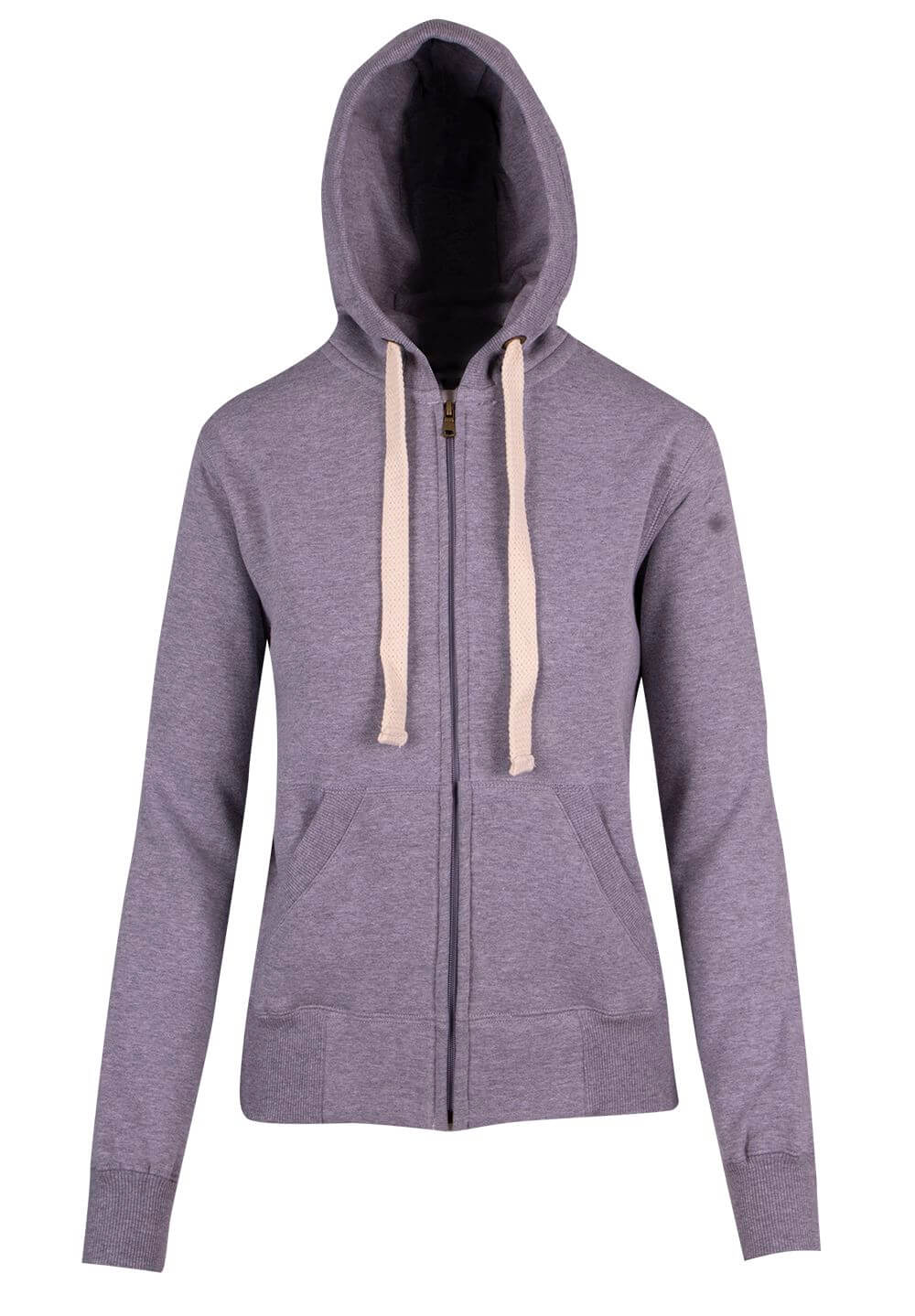 FZ99UN Ladies/Junior Heavy Zip Fleece Hoodie