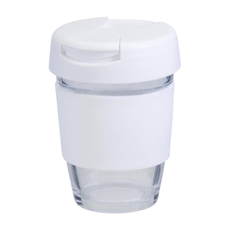 Karma Glass Kup Plastic Lid 340ml - Printed